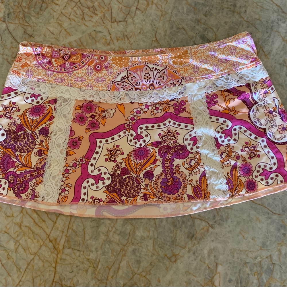 Lucky Brand Swimsuit Coverup Miniskirt